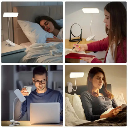 USB Clip-On LED Desk Lamp