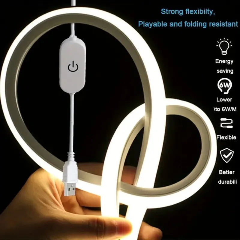 Flexible Neon Glow LED Strip Light