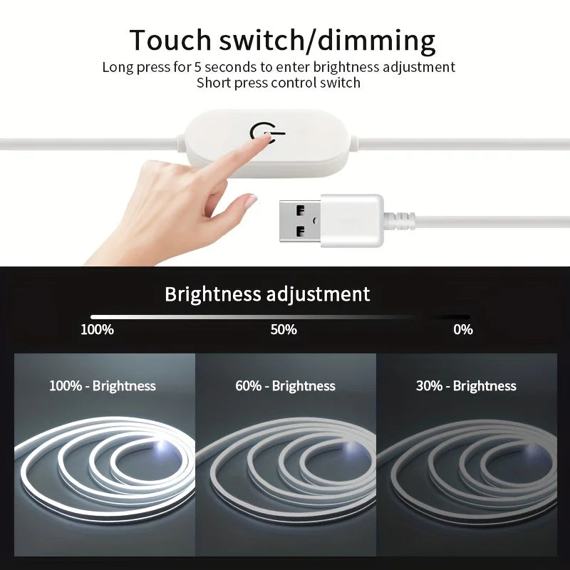 Flexible Neon Glow LED Strip Light