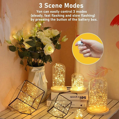 Warm Glow Fairy String Lights