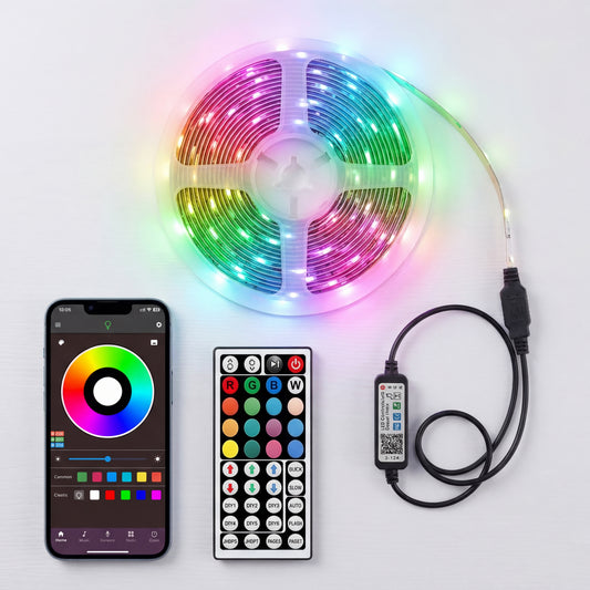 RGB LED Strip Lights with App Control